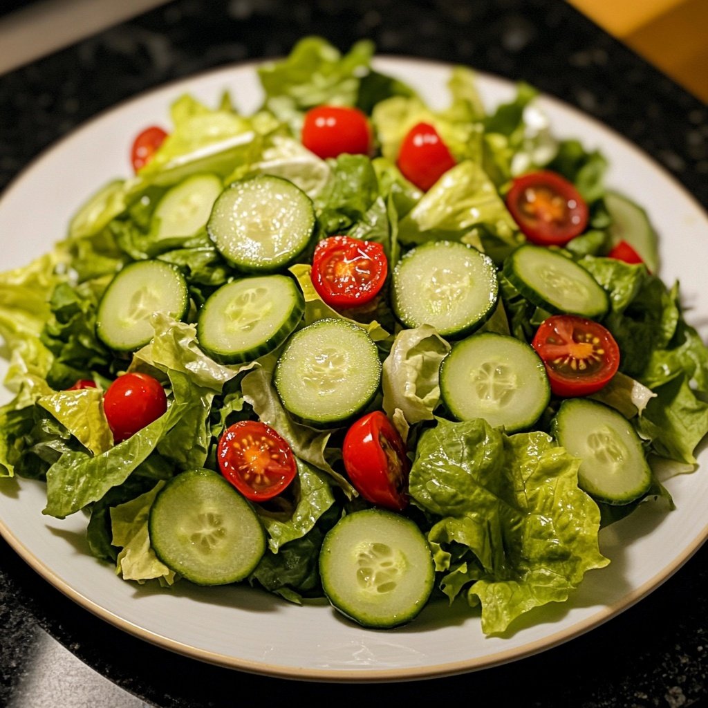 Einfacher Grüner Salat