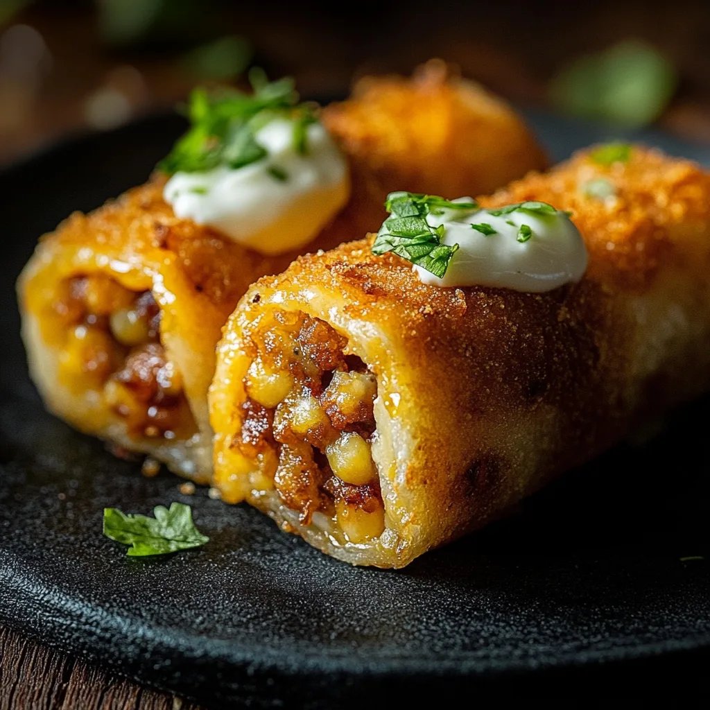 Käsige Taco-Sticks