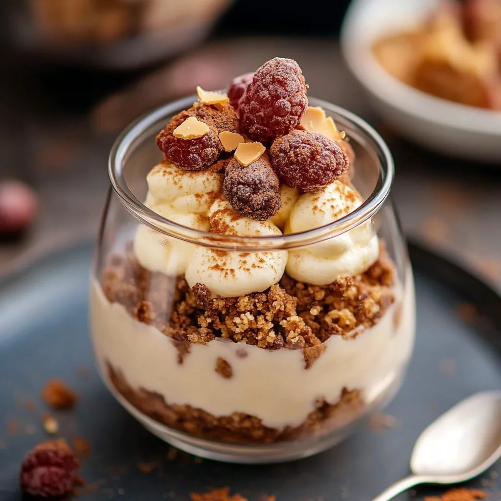 Giotto Dessert im Glas