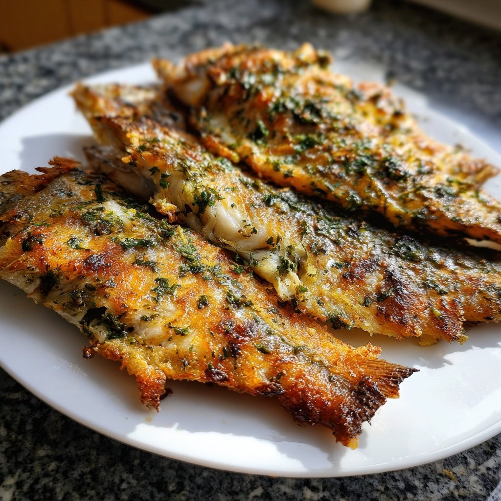 Gesund & Leicht Zitronen-Gegrillter Fisch