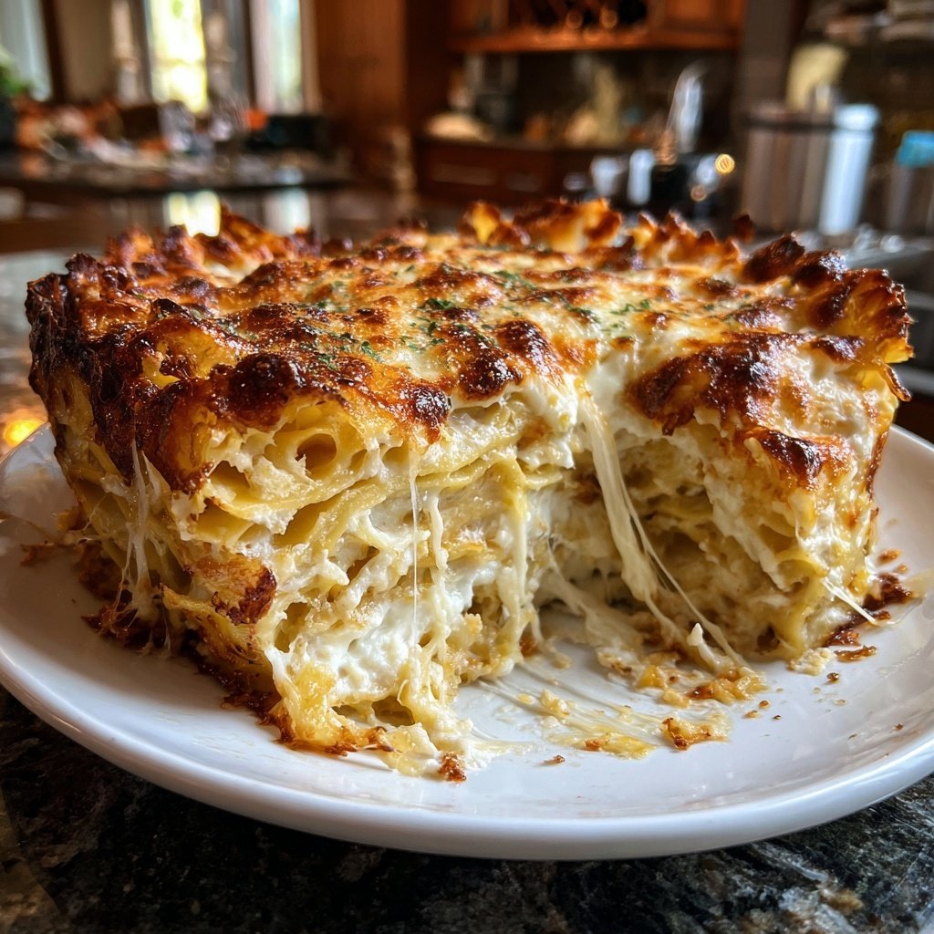 Nudelauflauf mit Ricotta