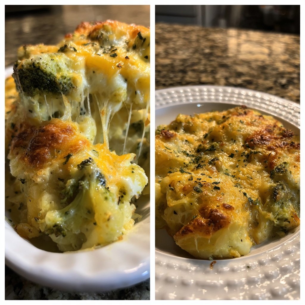 Kartoffel Brokkoli Gratin Mit Bergkäse