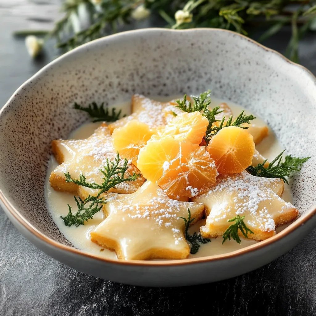 Kokos Orangen Sterne