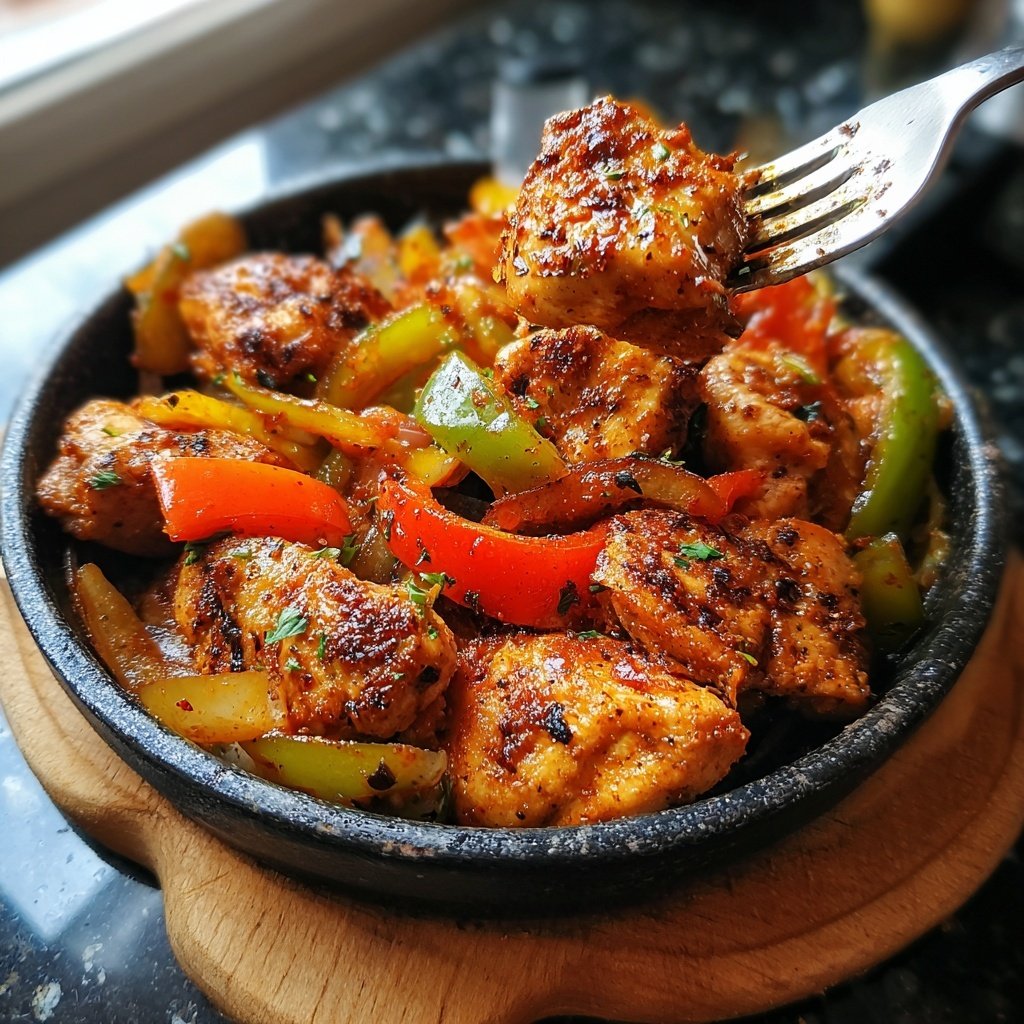 Hähnchen Reis Pfanne Mediterran