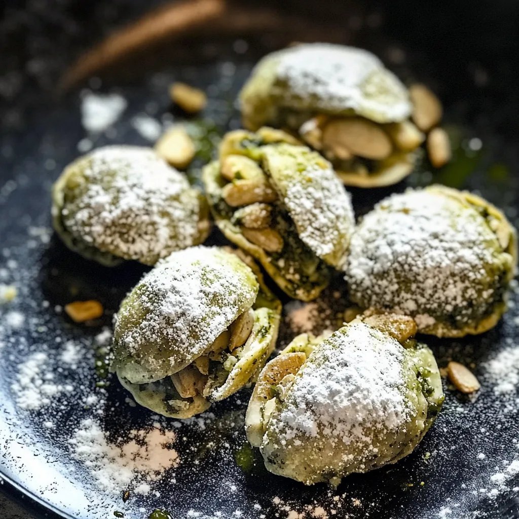 Pistazien-Plätzchen (ohne Mehl)