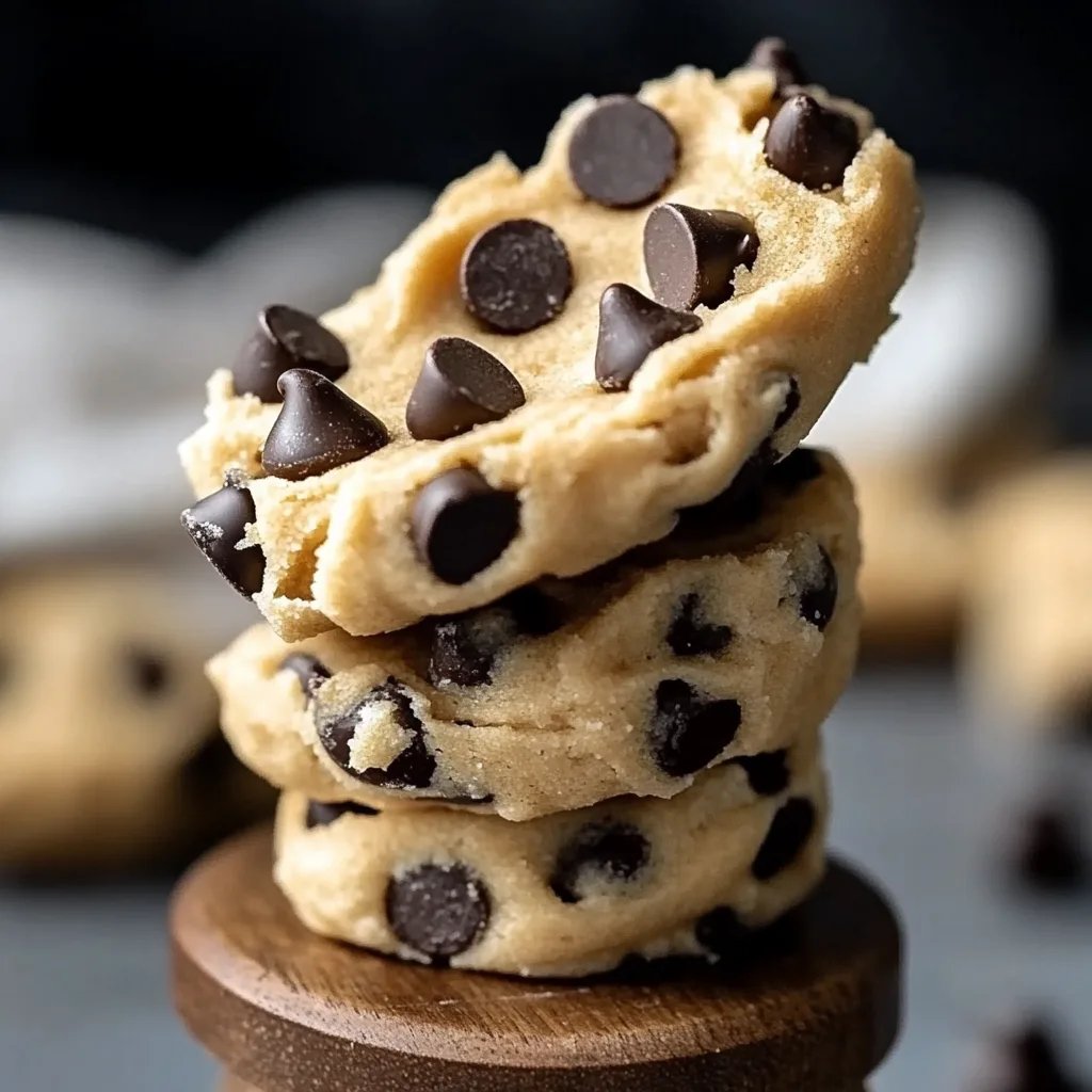 Leckere Chocolate Chip Cookie Dough Twists