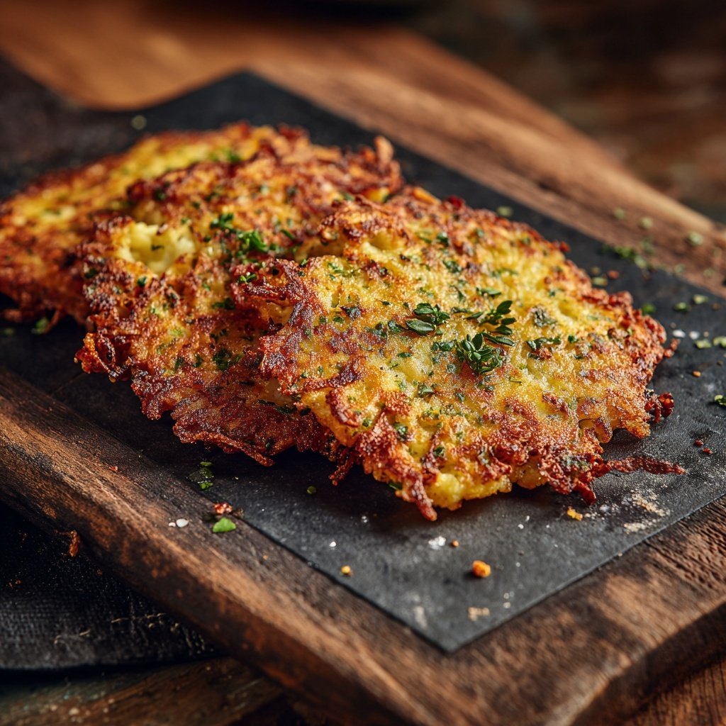 Blumenkohl Rösti Im Ofen
