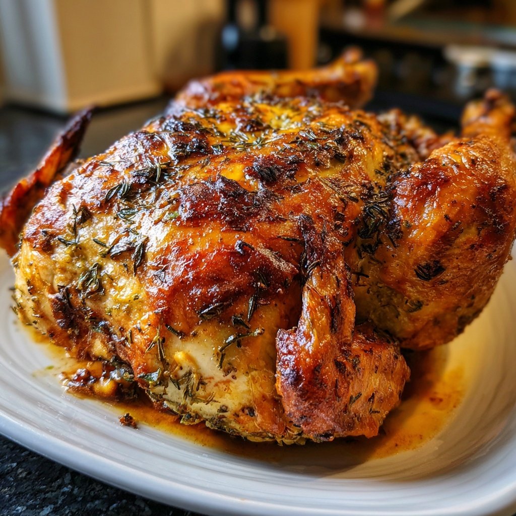 Kalorienarmes Ofenhähnchen