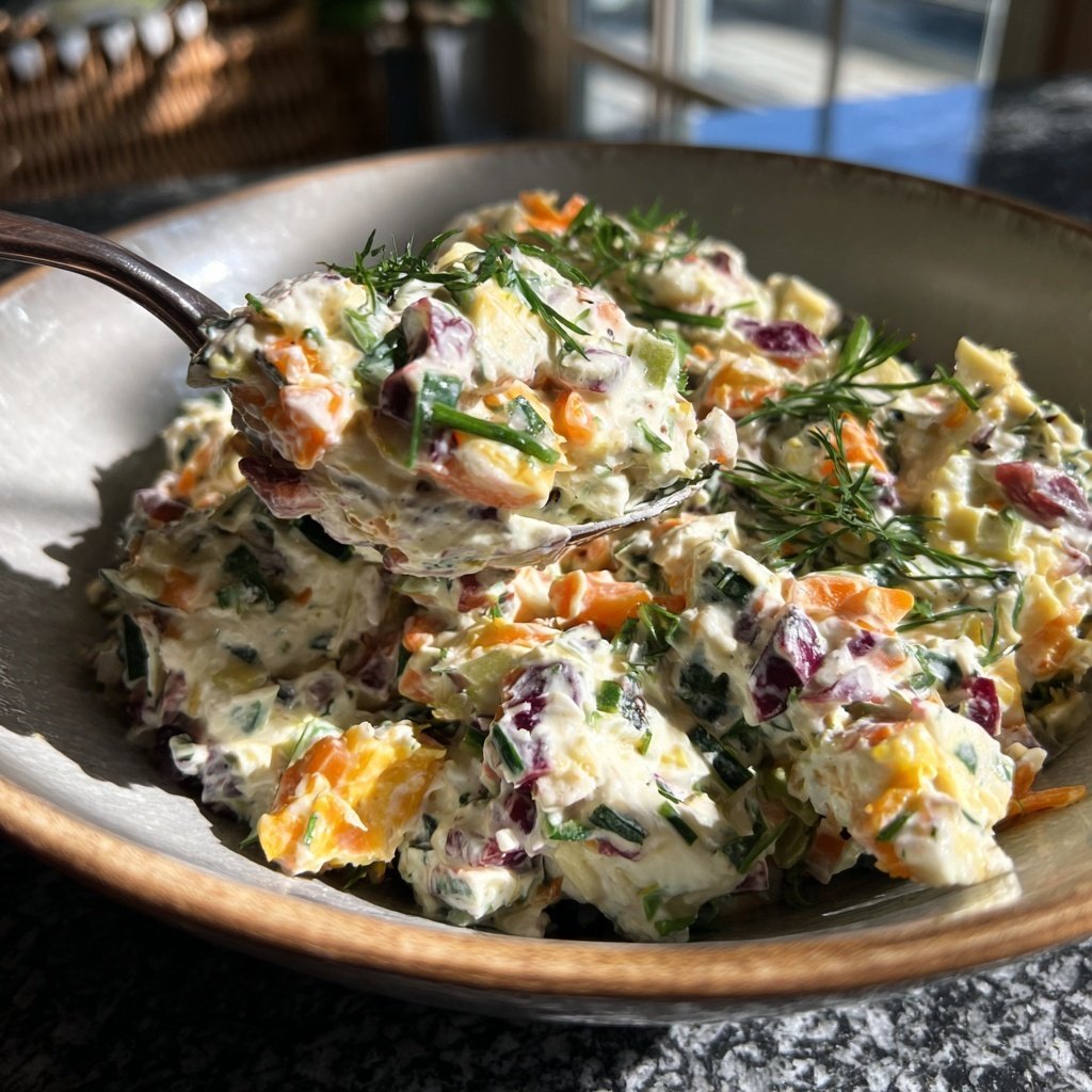Schnell & Einfach 10-Minuten-Eiersalat mit Joghurt
