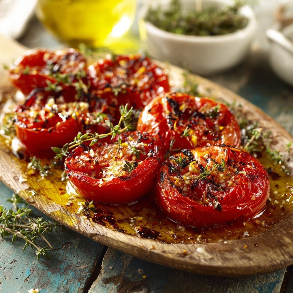 Gegrillte Tomaten Mit Kräutern