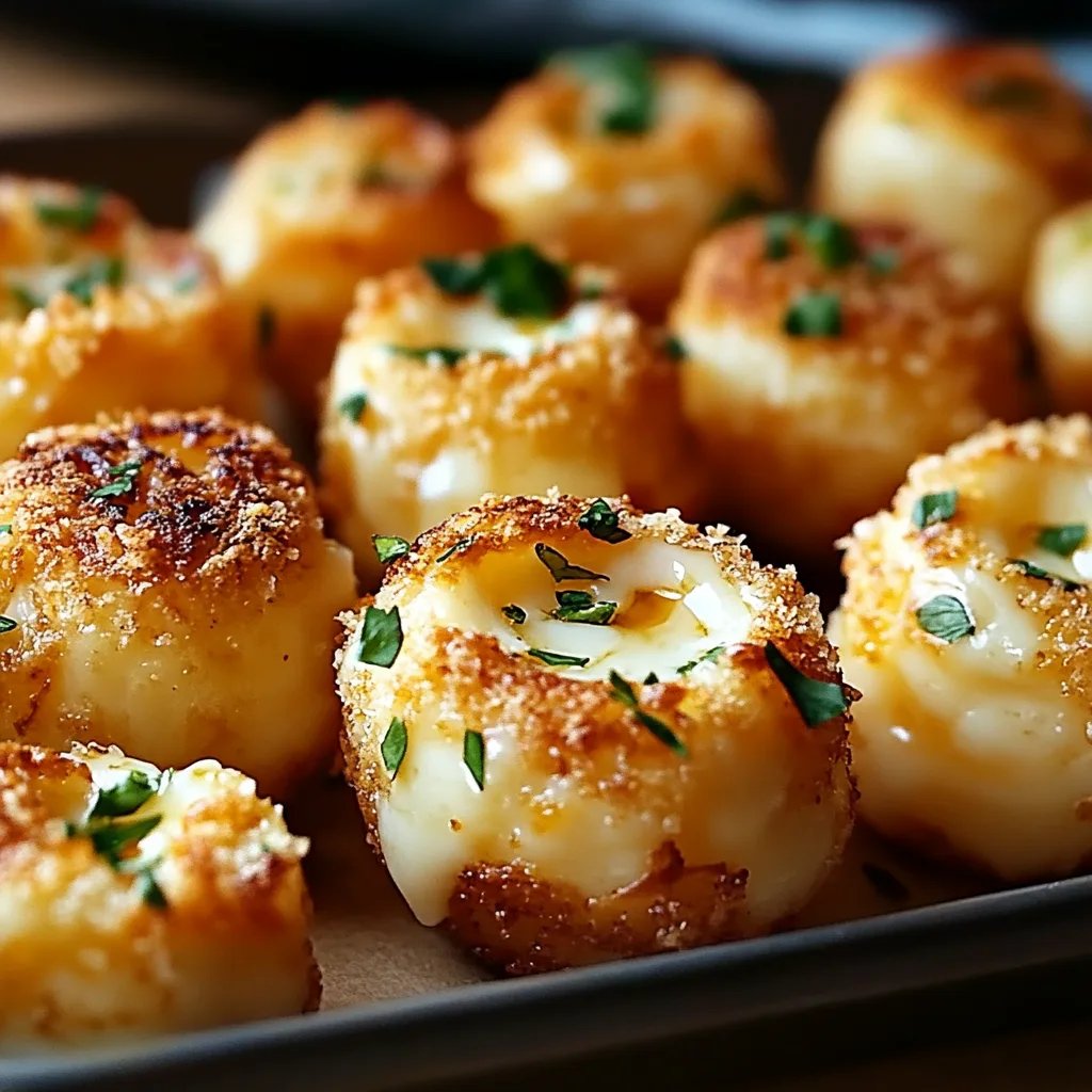 Irresistible Cheesy Parmesan Mozzarella Bites for Parties